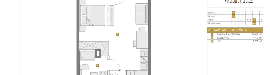 Mieszkanie w inwestycji: Apartamenty Grzybowska 11