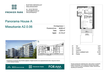 Mieszkanie w inwestycji: Premier Park II