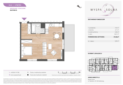 Mieszkanie w inwestycji: Wyspa Solna Etap III, budynek B