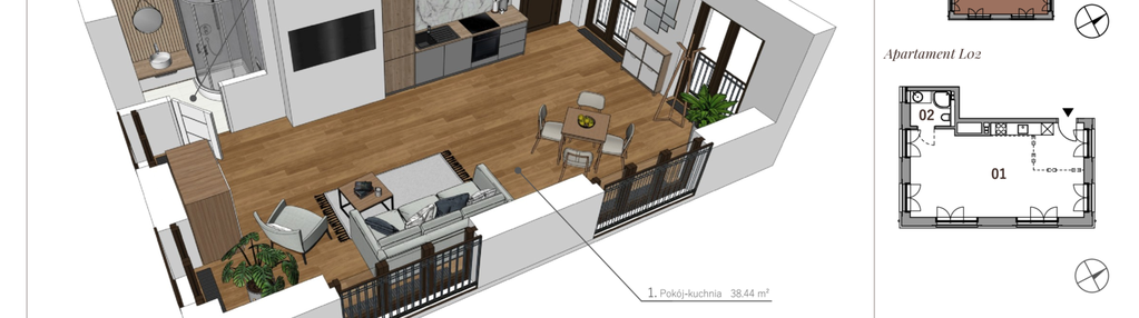 Mieszkanie w inwestycji: Przy Parku etap II
