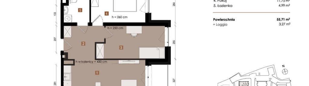 Mieszkanie w inwestycji: Apartamenty Sudetia