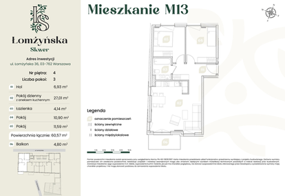 Mieszkanie w inwestycji: Łomżyńska Skwer