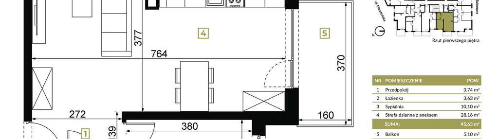 Mieszkanie w inwestycji: Apartamenty Balonowa
