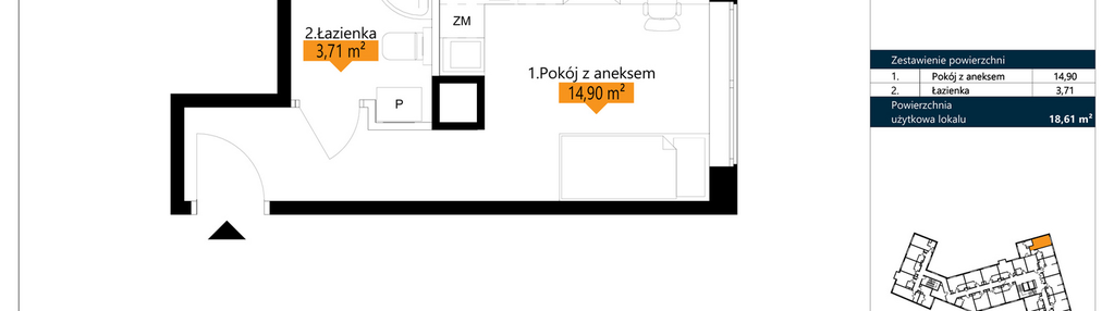 Mieszkanie w inwestycji: ŁACINA SPOT