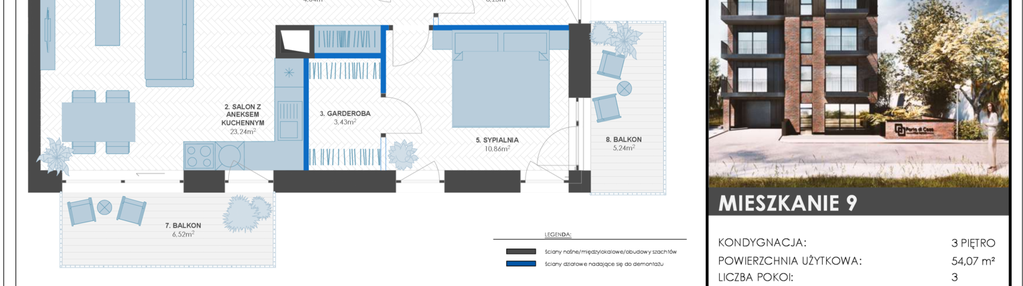 Mieszkanie w inwestycji: Porto di Casa - Twoja przystań