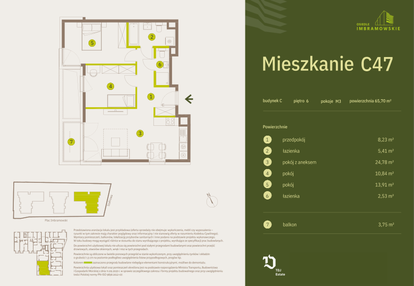 Mieszkanie w inwestycji: Osiedle Imbramowskie