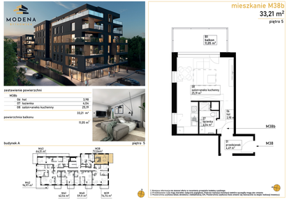 Mieszkanie w inwestycji: Modena Bytkowska 113