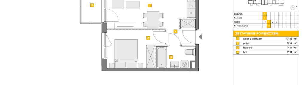 Mieszkanie w inwestycji: Apartamenty Kamieńskiego