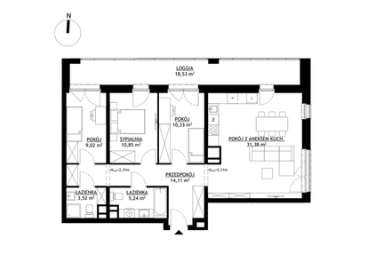 Mieszkanie w inwestycji: FUTURO