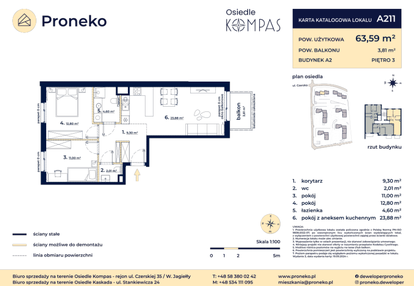 Mieszkanie w inwestycji: Osiedle Kompas