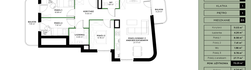 Mieszkanie w inwestycji: Nowa Chylonia