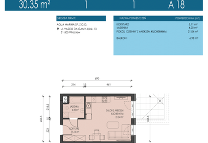 Mieszkanie w inwestycji: Apartamenty Aqua Marina