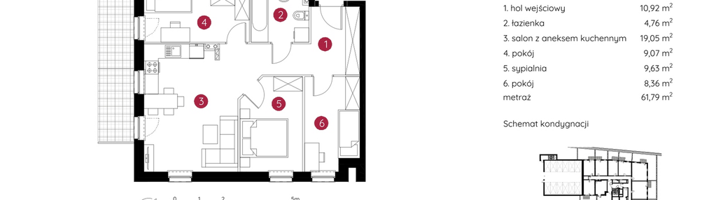 Mieszkanie w inwestycji: Murapol Ergo