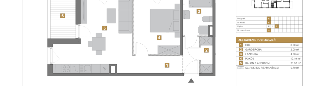 Mieszkanie w inwestycji: Wille Biskupin III