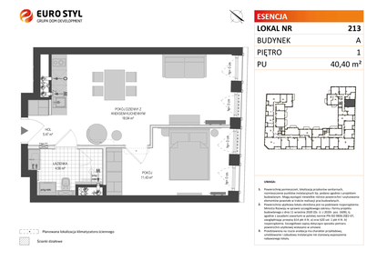 Mieszkanie w inwestycji: Esencja - Apartamenty inwestycyjne