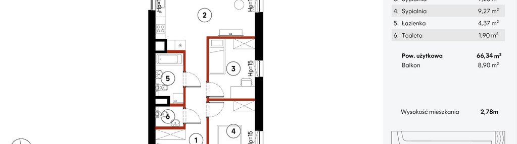 Mieszkanie w inwestycji: Elewator - Mieszkania i Lofty