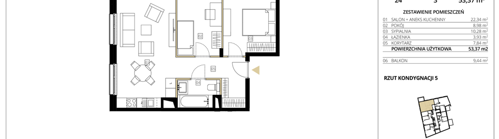 Mieszkanie w inwestycji: Symfonia Praga