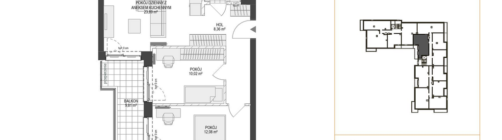 Mieszkanie w inwestycji: Konstelacja etap V