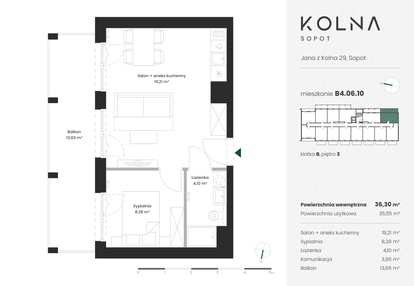 Mieszkanie w inwestycji: Kolna Sopot