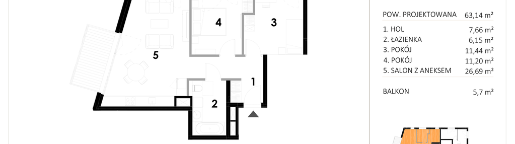 Mieszkanie w inwestycji: Smolna 4