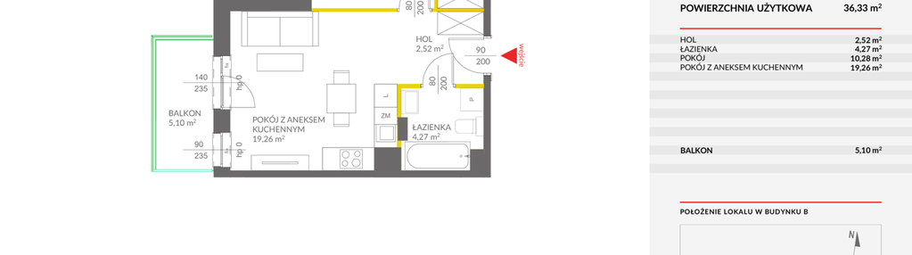 Mieszkanie w inwestycji: Olchowy Park III