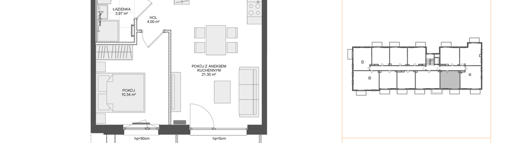 Mieszkanie w inwestycji: Osiedle Przy Błoniach 3 etap IV