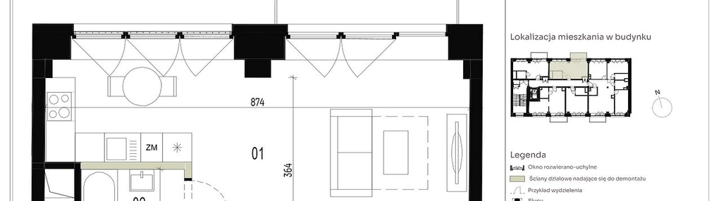 Mieszkanie w inwestycji: Nowa Stawowa