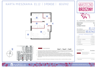 Mieszkanie w inwestycji: Miasteczko Brzeziny II