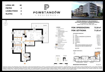 Mieszkanie w inwestycji: Powstańców Residence