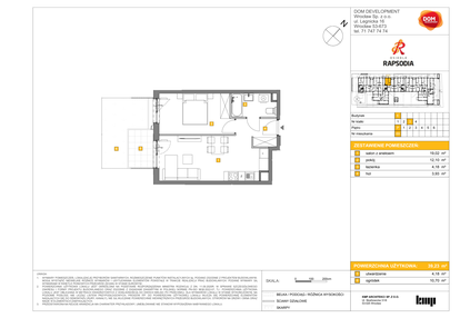 Mieszkanie w inwestycji: Osiedle Rapsodia etap 3