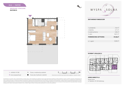 Mieszkanie w inwestycji: Wyspa Solna Etap III, budynek B