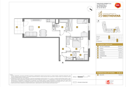 Mieszkanie w inwestycji: Apartamenty Beethovena