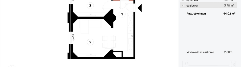 Mieszkanie w inwestycji: Elewator - Mieszkania i Lofty