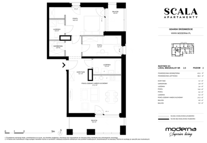 Mieszkanie w inwestycji: Scala