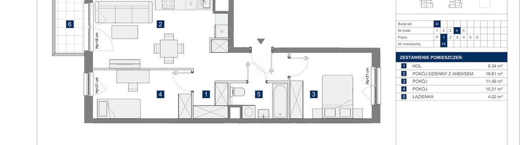 Mieszkanie w inwestycji: Apartamenty Park Matecznego Etap 1