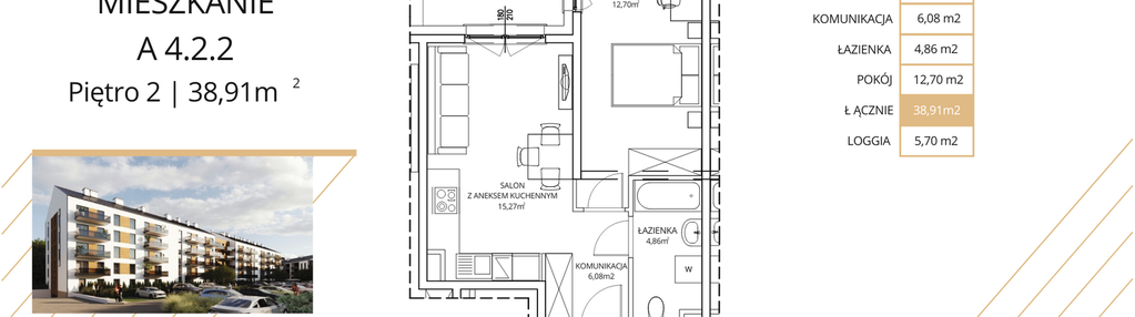 Mieszkanie w inwestycji: Apartamenty Nowe Miasto