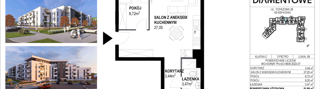 Mieszkanie w inwestycji: Nove Diamentowe