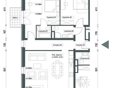 Mieszkanie w inwestycji: Zielony Brochów 7 - etap A