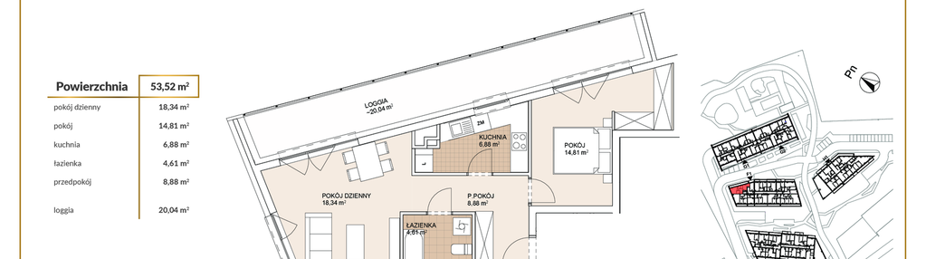 Mieszkanie w inwestycji: Lokum Porto etap VI