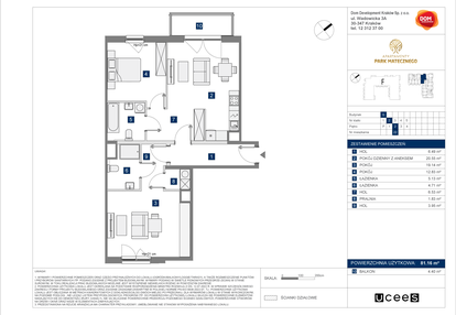 Mieszkanie w inwestycji: Apartamenty Park Matecznego Etap 2