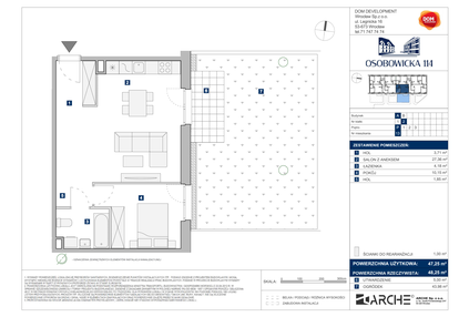 Mieszkanie w inwestycji: Osobowicka 114