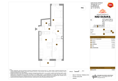 Mieszkanie w inwestycji: Apartamenty nad Oławką etap II