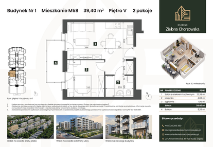 Mieszkanie w inwestycji: Osiedle Zielona Chorzowska