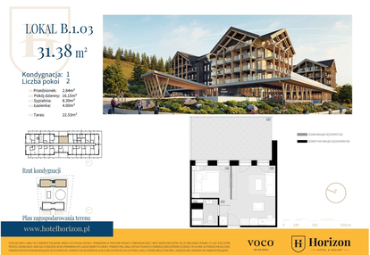 Mieszkanie w inwestycji: Horizon Hotel&Resort