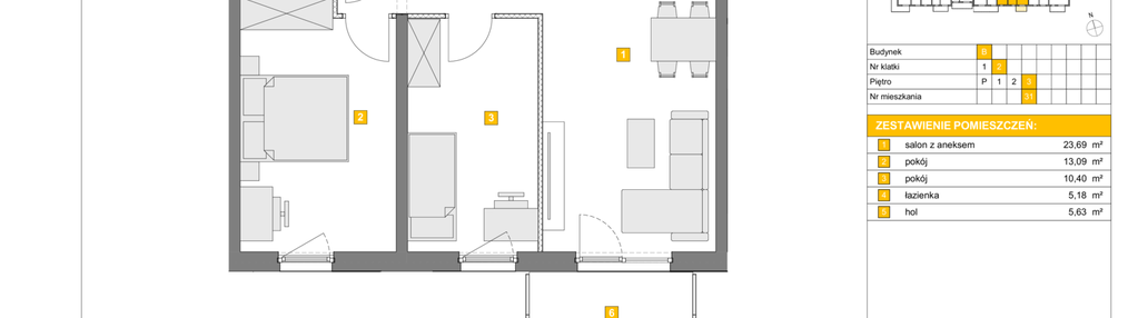 Mieszkanie w inwestycji: Apartamenty Kamieńskiego