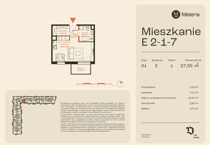 Mieszkanie w inwestycji: Osiedle Meiera