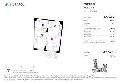 Mieszkanie w inwestycji: Murapol Agosto