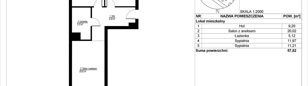Mieszkanie w inwestycji: Symfonia Ptasia 28