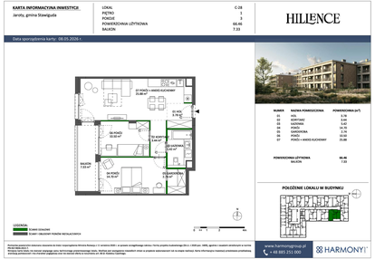 Mieszkanie w inwestycji: Hillence etap 3