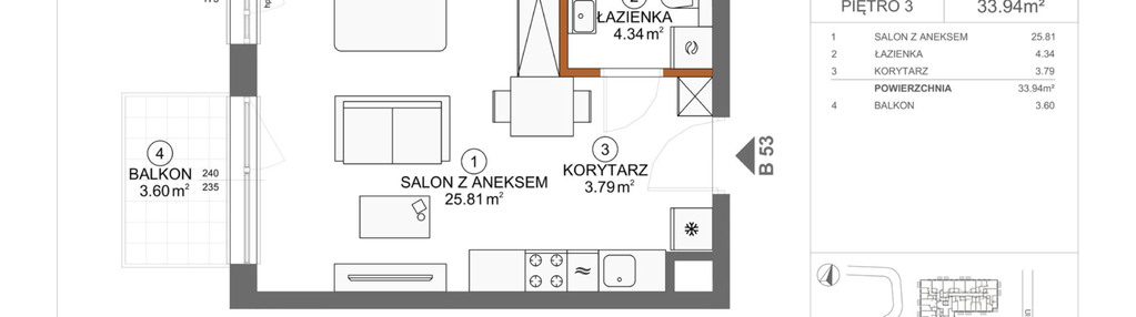 Mieszkanie w inwestycji: Apartamenty Rusałki